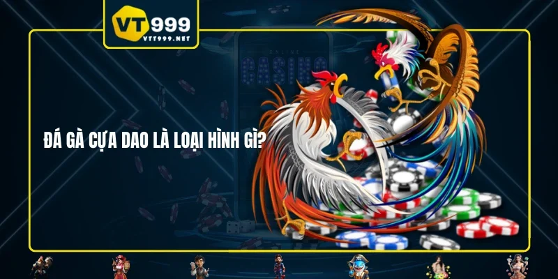 Đá gà cựa dao là loại hình gì?